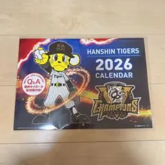 Joshin 阪神タイガース カレンダー 2026年