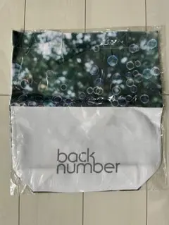 backnumber 2017 トートバッグ　新品