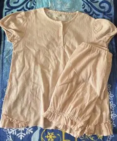 ワコール キッズ パジャマセット ピンク　125-140