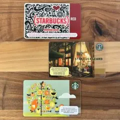 【海外:USA】スターバックスカード 3点