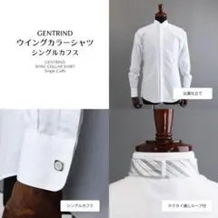 値下げ可能‼️GENTRIND ウイングカラーシャツ