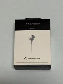pioneer Superior Club Sound SE-CX7-Wイヤホンのサムネイル