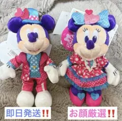 ミニー　ミッキー　ファンダーランド　ミニパル　ぬいぐるみバッジ　ぬいば