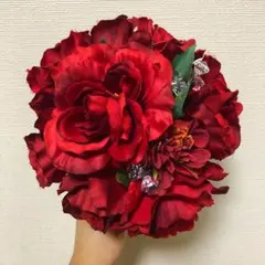 【年内総売出し 大幅値下げ中】ウェディングブーケ　ビジュー付