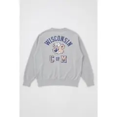 【SMILE BEARスウェットトップス】rodeocrowns グレー