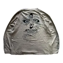 90s old PIKO ラメ加工プリント ロンT y2k グランジ お兄系