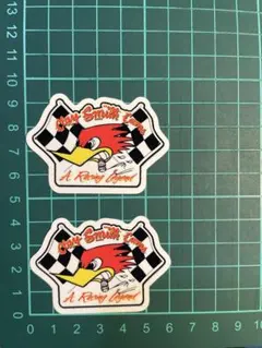 ★2枚セット★耐水ステッカー クレイスミス ホットロッド アメ車 アメリカ