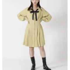 【REDYAZEL】エステルツイルミニワンピース