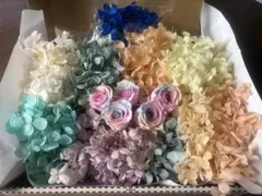 프리저브드 플라워 로즈 그라데이션 5팩 ☆ 수국 50g 세트