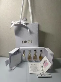 MissDiorミスディオール♡ミニフレグランス3本セットケース入りほぼ残
