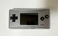 【良品】ゲームボーイミクロ　GAME BOY micro シルバー 充電器付きのサムネイル