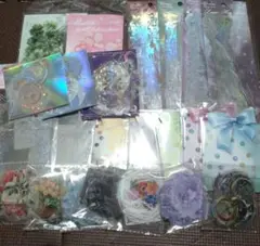 海外製 フレークシール まとめ売り 約24種類