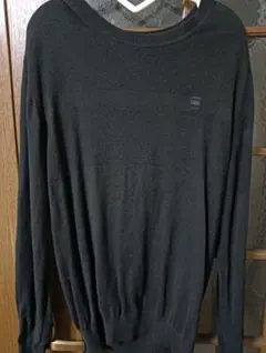 G-Star RAW ジースターロゥ トップス セーター(薄地)ブラック