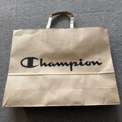 Champion ロゴ入り 大きめ ショッピングバッグのサムネイル