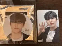 treasure ジョンウ　トレカ　缶バッチ