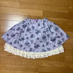 axesfemmeKIDS 花柄フリルスカート 150