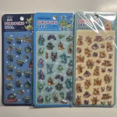 モンスターズインク トイストーリー くまのプーさん ぷくぷくシール セット