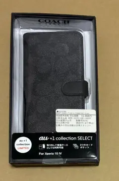 新品未開封 COACH iPhone SE 8/7 手帳型ケース ブラック - メルカリ