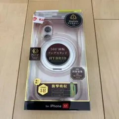 Simplism iPhone17 ケース クリア リングスタンド 訳あり