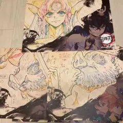 鬼滅の刃 ufotableCafe 嘴平伊之助 ランチョンマット