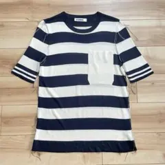 JIL SANDER ビッグポケット インサイドアウト サマーニット Tシャツのサムネイル