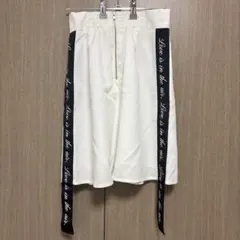 ホワイトショートパンツ リボン付きのサムネイル