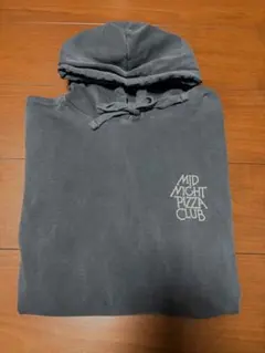【美品】MIDNIGHT PIZZA CLUB パーカー ダークグレー Mサイズ
