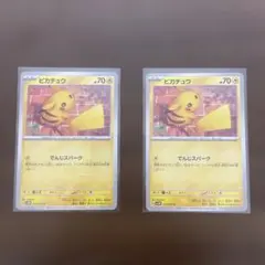 ピカチュウ　2枚セット