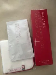 マナラホットクレンジングゲルマッサージプラス　フェイシャルマスク