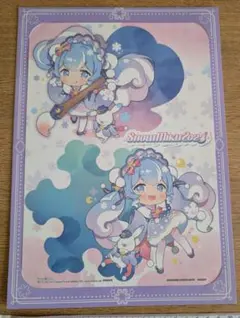 初音ミク SNOW MIKU 2023 イラストポートレート