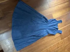 &nostalgiaデニム キャミワンピース 膝下丈