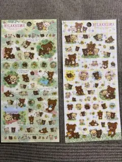 廃版 希少 リラックマ シール こぐまちゃん チャイロイコグマ コリラックマ