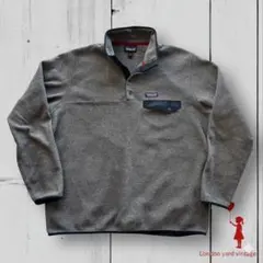 【人気No.1配色】パタゴニア シンチラスナップT ニッケル XL 極太#636