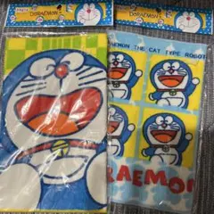 ドラえもんハンカチタオル2枚新品送料税込20×20