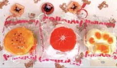 メロジョイ　スクイーズ　大福・ハンバーガー・猫爪