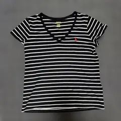 Polo Ralph Lauren ボーダー Vネック Tシャツのサムネイル