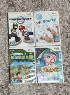 Wii ソフト 4本セット まとめ売り