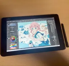 お絵描きイラストに！富士通タブレット✨ワコムのタッチペン付き Windows11 お絵描きイラストに！富士通タブレット✨ワコムのタッチペン付き