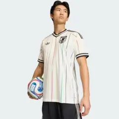 サッカー 日本代表 アウェイ レプリカ ユニフォーム 半袖 2026W杯 2XL