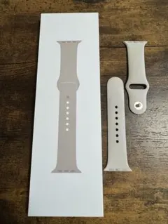 純正 Apple Watch スポーツバンド S/M 41mm スターライト