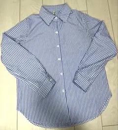ストライプ 長袖シャツ