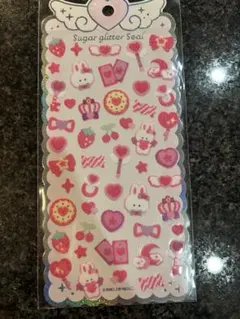 カミオジャパンSugar Glitter Seal うさぎデザインシール