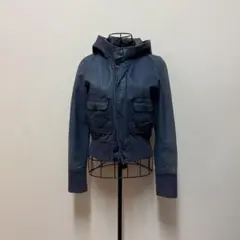 Archive 短丈 ダブルジップ レザージャケット Y2K ギャル 平成