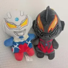 ウルトラマンゼロ　ウルトラマンベリアル ぬいぐるみ 2体セット