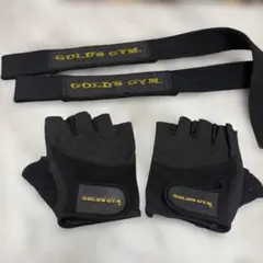 GOLD'S GYM リストストラップ 海外購入グローブのセット 中古品のサムネイル