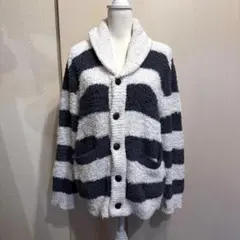 GELATO PIQUE　ボーダー カウチンカーディガン　HR1041