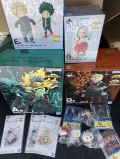一番くじ　僕のヒーローアカデミア　更に向こうへ　 A賞B賞E賞G賞　4種セット