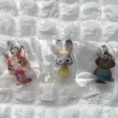 ズートピア2　めじるしアクセサリー　ニックA ジュディB ニブルズ