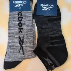 新品.未使用 Reebok メンズソックス 2足セット 25〜27cmのサムネイル