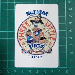 ディズニー100 ワンダーカードコレクション 三匹の子ぶた